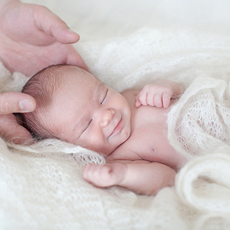 Фотосессия новорожденных малышей